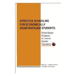 【预售】Effective Schooling for Economically Disadvantaged