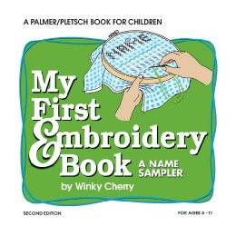 【预售】My First Embroidery Book: A Name Sampler [With