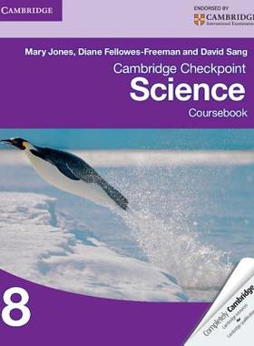 【预售】Cambridge Checkpoint Science Coursebook 8