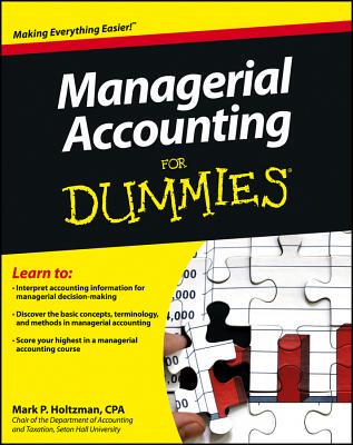 【预售】Managerial Accounting for Dummies