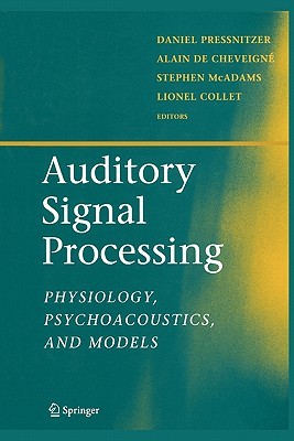 【预售】Auditory Signal Processing: Physiology