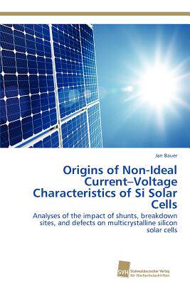 【预售】Origins of Non-Ideal Current-Voltage Characteristics