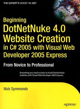 【预售】Beginning DotNetNuke 4.0 Website Creation in C# 2005