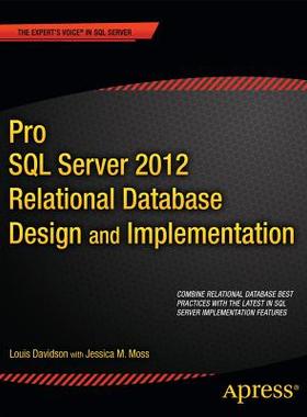 【预售】Pro SQL Server 2012 Relational Database Design and