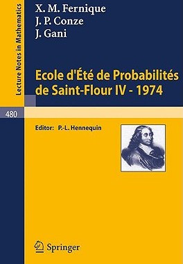 【预售】Ecole D'Ete de Probabilites de Saint-Flour IV, 1974