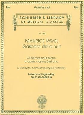 【预售】Maurice Ravel: Gaspartd de la Nuit: 3 Poemes Pour