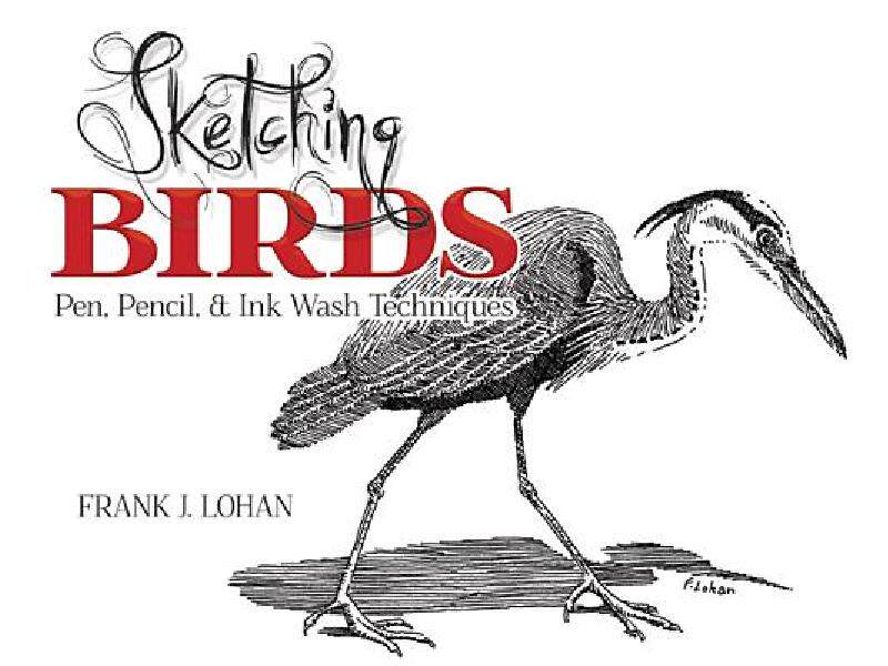 【预售】Sketching Birds: Pen, Pencil, and Ink Wash