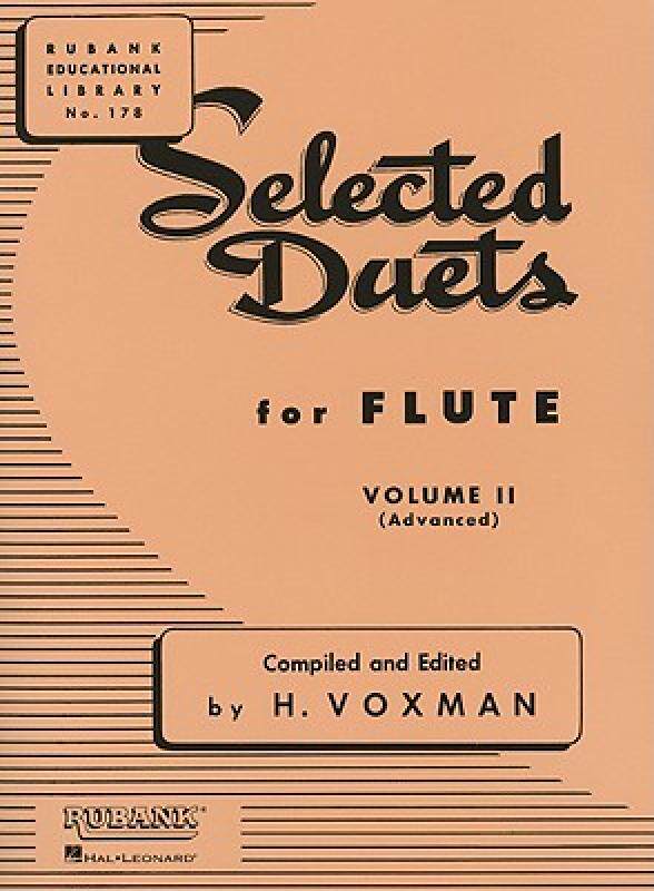【预售】Selected Duets for Flute: Volume 2 - Advanced