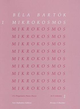 【预售】Bela Bartok: Mikrokosmos, Nos. 1-36: 153 Progressive
