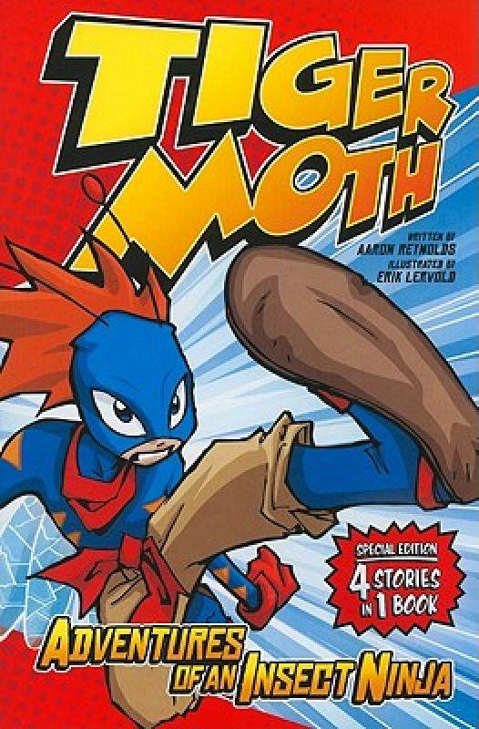【预售】tiger moth: adventures of an insect ninja