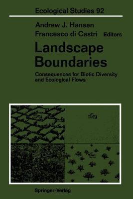 【预售】Landscape Boundaries: Consequences for Biotic