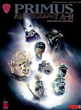 【预售】Primus Anthology: A Thru N: For Guitar and Bass