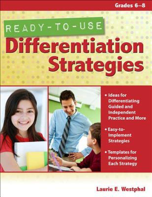 【预售】Ready-To-Use Differentiation Strategies, Grades 6-8