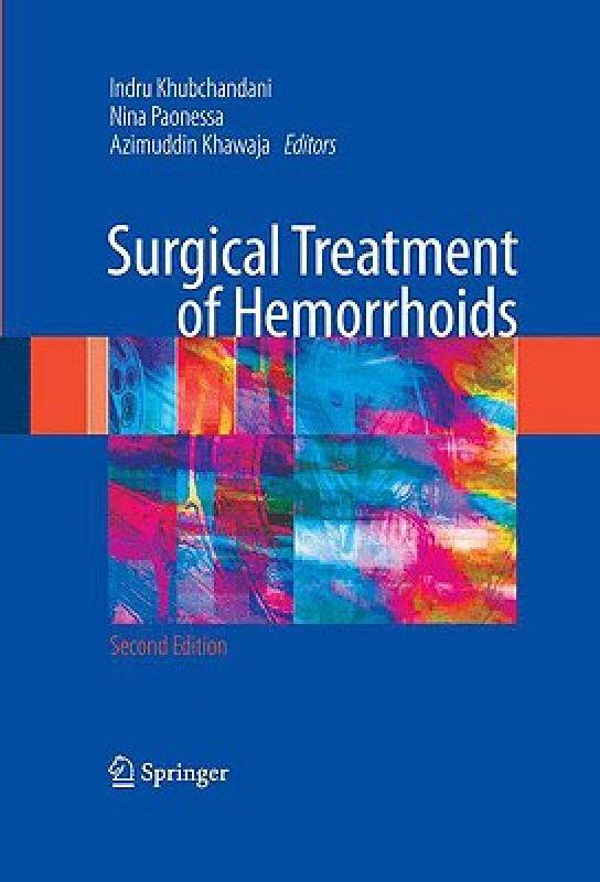 【预售】surgical treatment of hemorrhoids