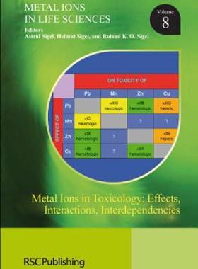 【预售】Metal Ions in Toxicology: Effects, Interactions