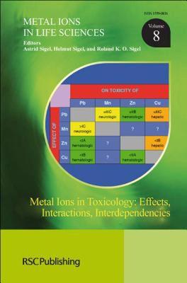【预售】Metal Ions in Toxicology: Effects, Interactions