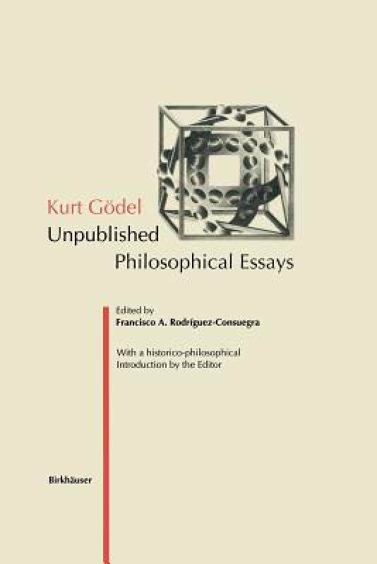 【预售】Kurt G del: Unpublished Philosophical Essays