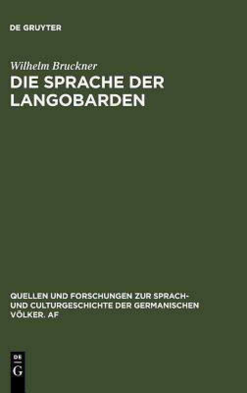 【预售】Die Sprache Der Langobarden