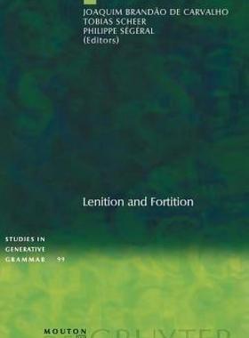 【预售】Lenition and Fortition