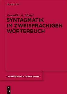 【预售】Syntagmatik Im Zweisprachigen Worterbuch