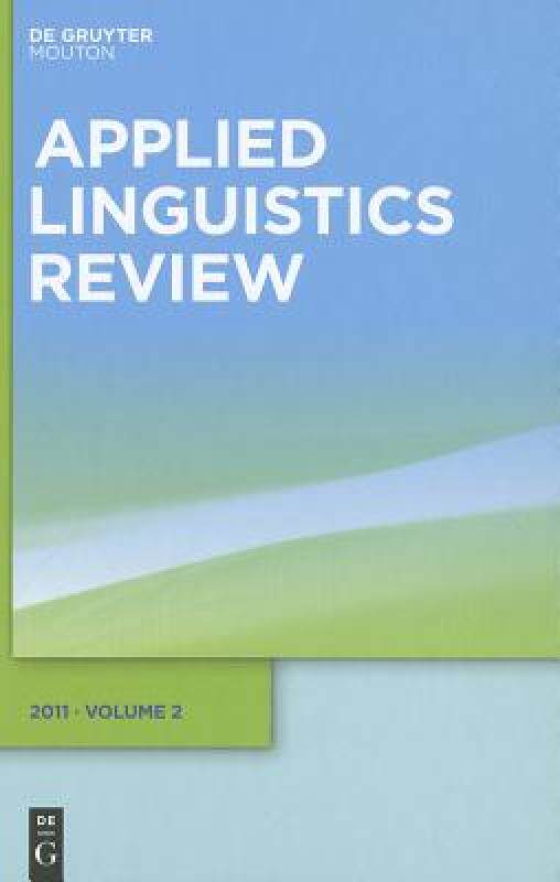 【预售】Applied Linguistics Review, Volume 2
