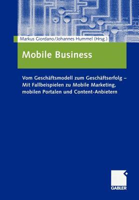 【预售】Mobile Business: Vom Geschaftsmodell Zum