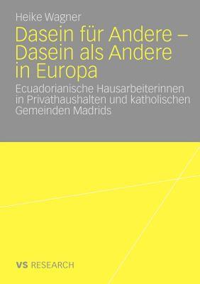 【预售】Dasein Fur Andere - Dasein ALS Andere in Europa: