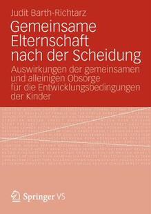 【预售】Gemeinsame Elternschaft Nach Der Scheidung: