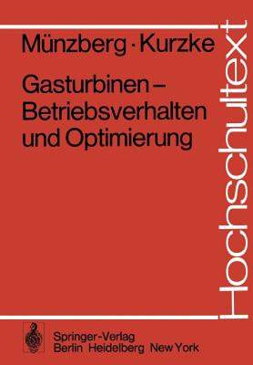 【预售】Gasturbinen Betriebsverhalten Und Optimierung