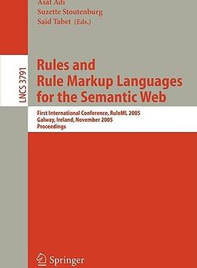 【预售】Rules and Rule Markup Languages for the Semantic
