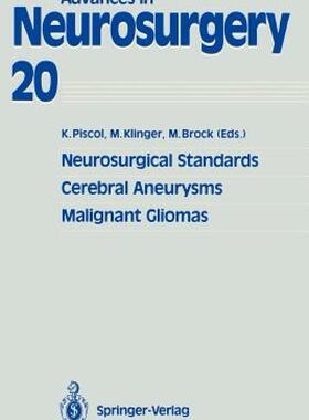 【预售】Neurosurgical Standards, Cerebral Aneurysms
