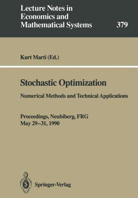 【预售】Stochastic Optimization: Numerical Methods and