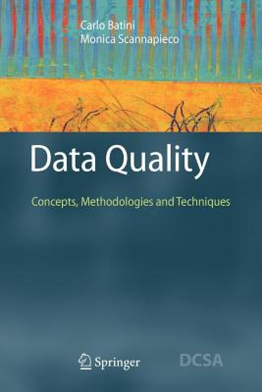 【预售】Data Quality: Concepts, Methodologies and