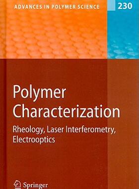 【预售】Polymer Characterization: Rheology, Laser