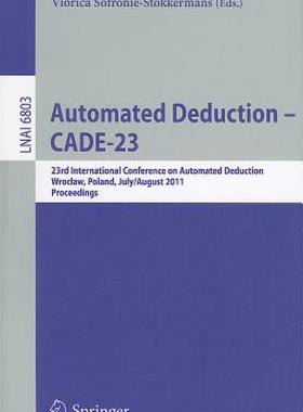 【预售】Automated Deduction -- CADE-23: 23rd International