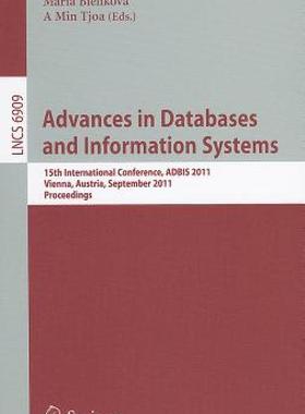 【预售】Advances in Databases and Information Systems: 15th