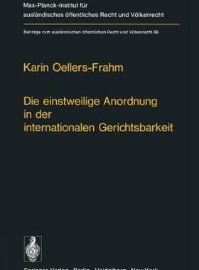 【预售】Die Einstweilige Anordnung in Der Internationalen
