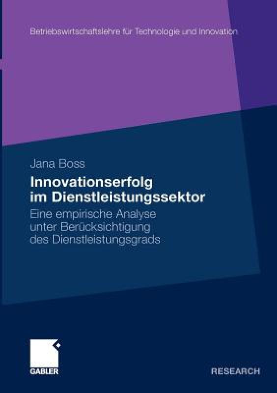 【预售】Innovationserfolg Im Dienstleistungssektor: Eine