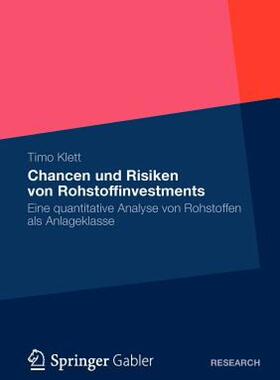 【预售】Chancen Und Risiken Von Rohstoffinvestments: Eine