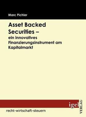 【预售】Asset Backed Securities - Ein Innovatives