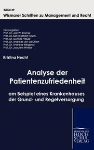 【预售】Analyse Der Patientenzufriedenheit Am Beispiel Eines