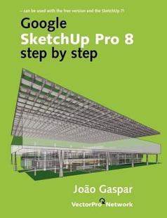 【预售】Google Sketchup Pro 8 Step by Step