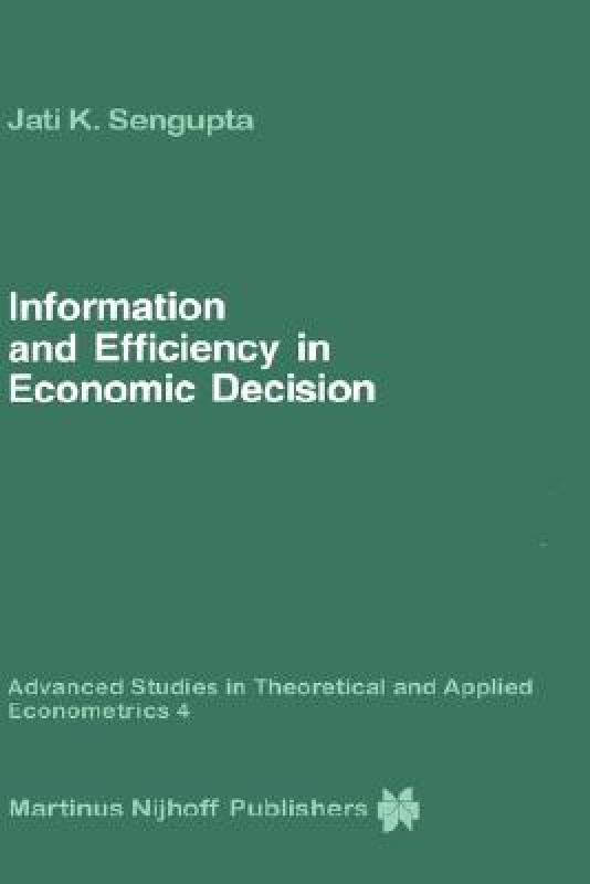 【预售】Information and Efficiency in Economic Decision