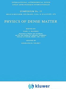 【预售】Physics of Dense Matter