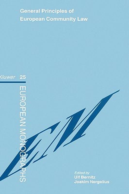 【预售】General Principles of European Community Law