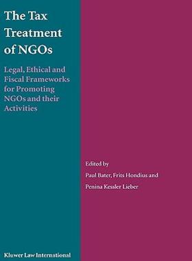 【预售】The Tax Treatment of Ngos: Legal, Fiscal and Ethical