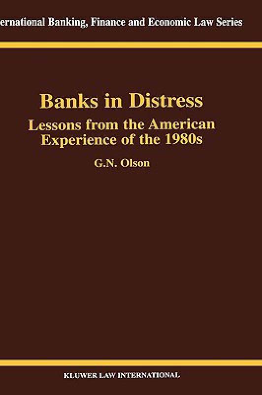 【预售】Banks in Distress Lessons from American Experiences