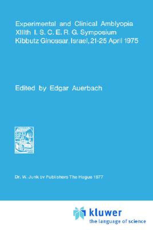 【预售】Experimental and Clinical Amblyopia