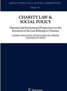 【预售】Charity Law & Social Policy: National and