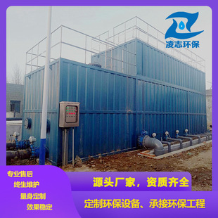 大型智能控制 自来水厂一体化净水器重力式